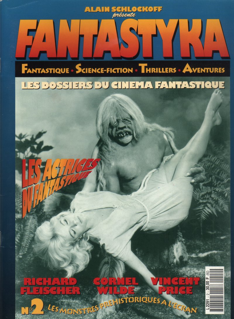 FANTASTYKA magazine side cover Issue 2 January 1994