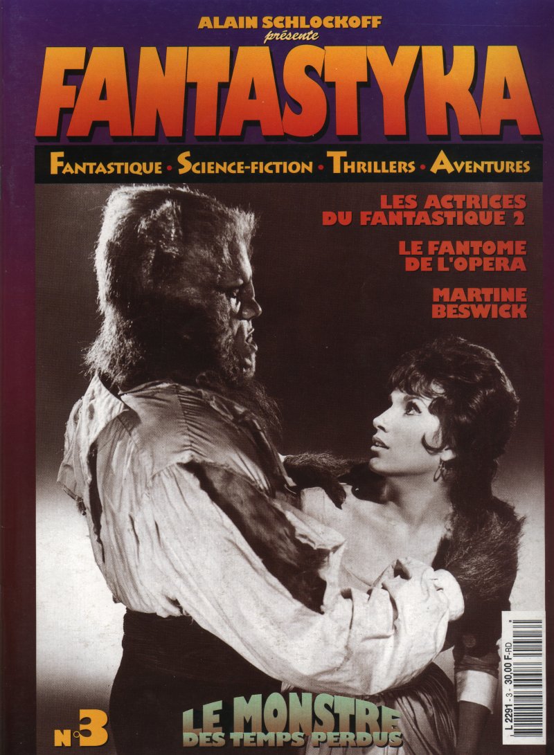FANTASTYKA magazine side cover Issue 3 April 1994