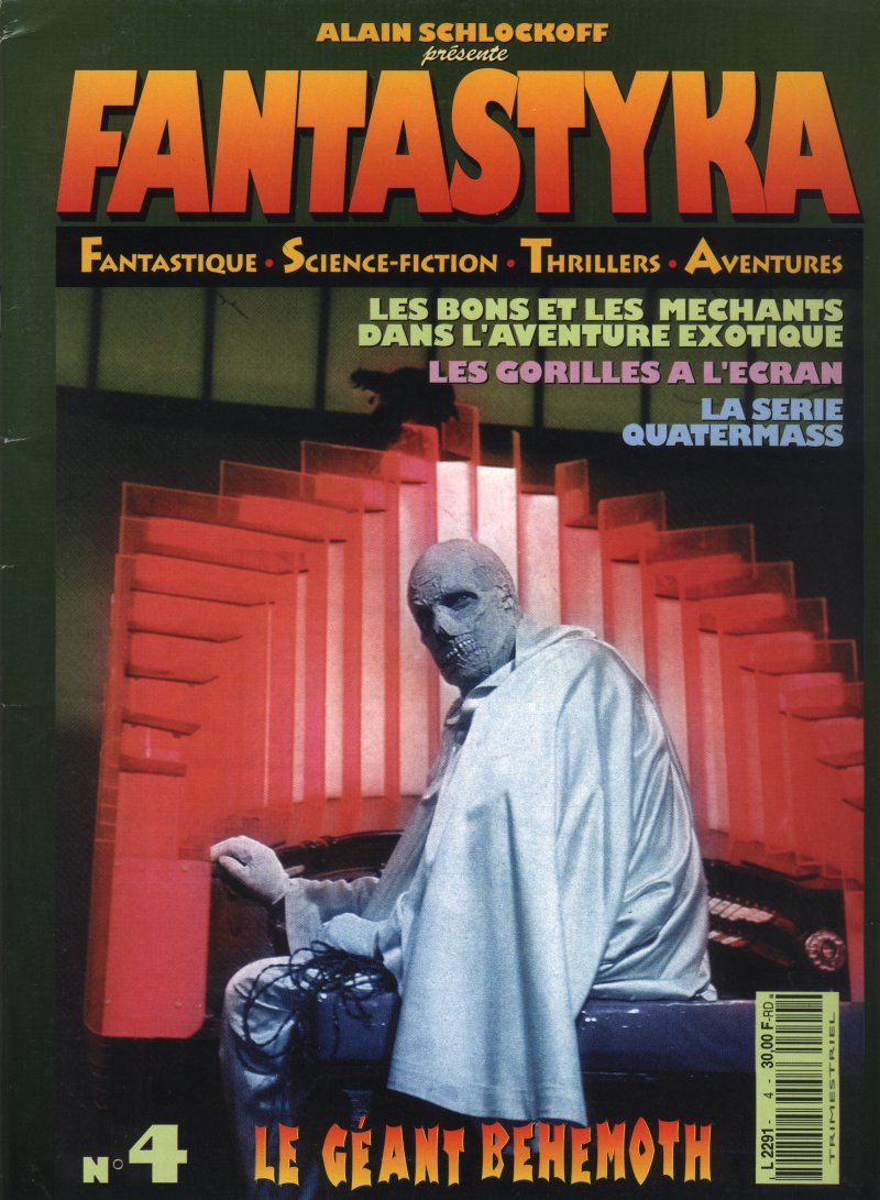 FANTASTYKA magazine side cover Issue 4 June 1994