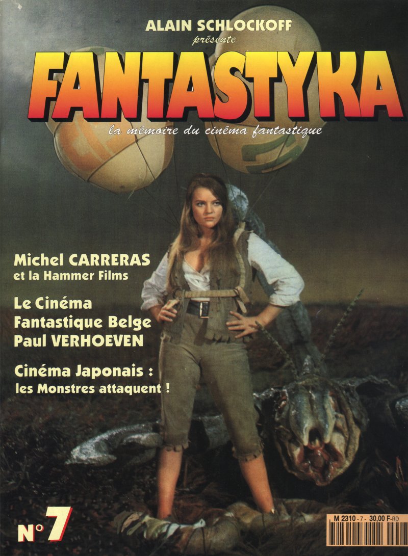 FANTASTYKA magazine side cover Issue 7 March 1995