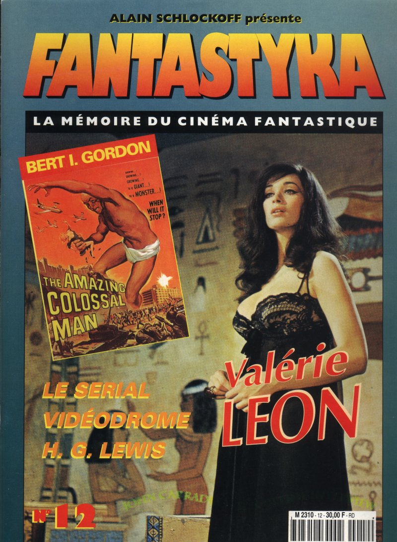 FANTASTYKA magazine side cover Issue 12 March 1997