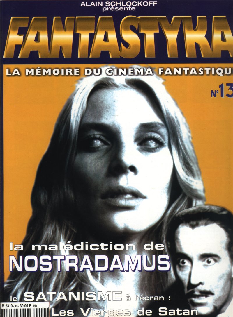 FANTASTYKA magazine side cover Issue 13 June 1997