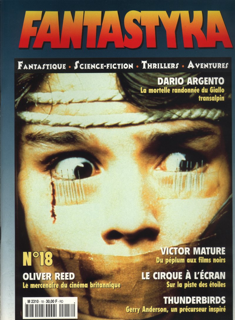 FANTASTYKA magazine side cover Issue 18 June 2000