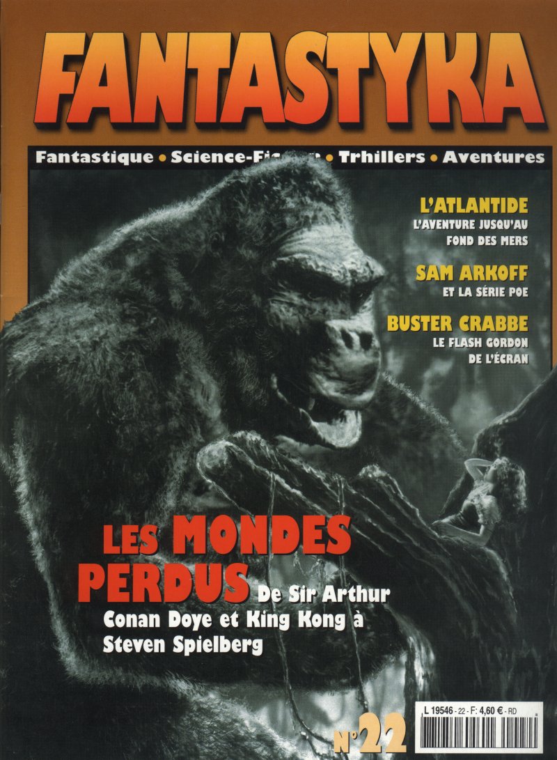 FANTASTYKA magazine side cover Issue 22 December 2002