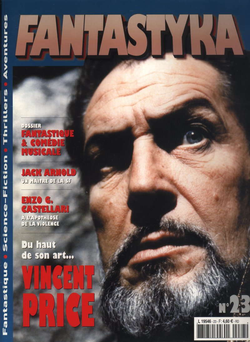 FANTASTYKA magazine side cover Issue 23 March 2003