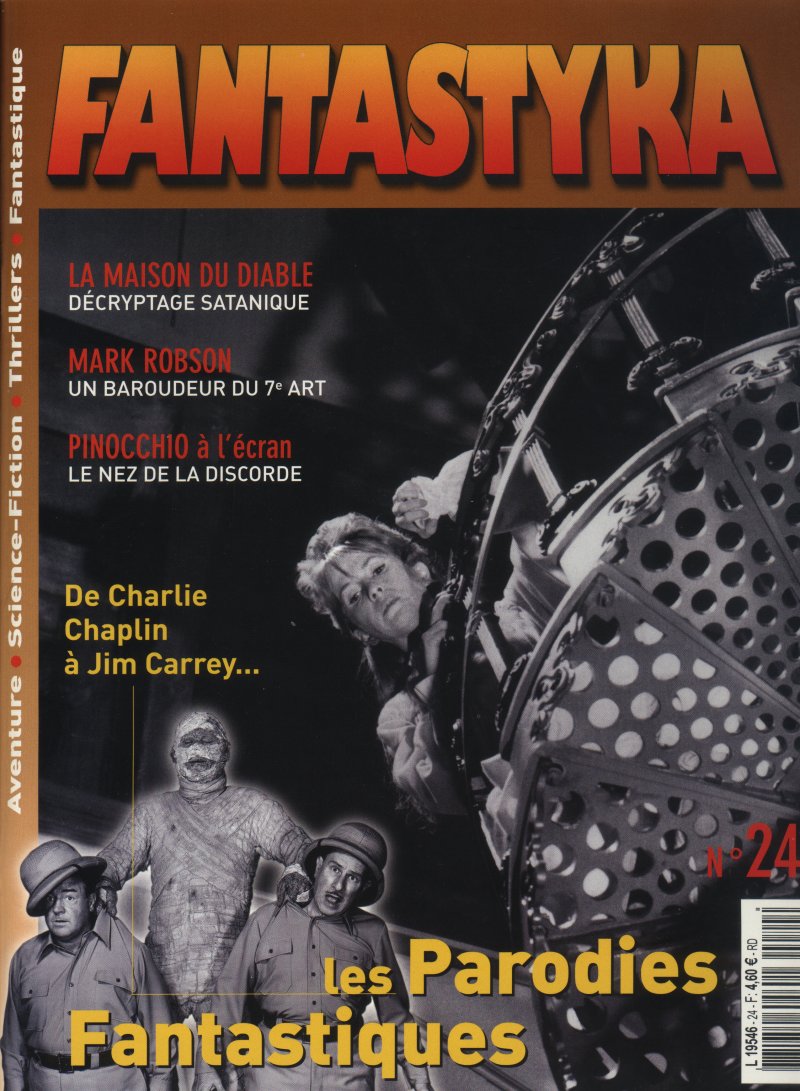 FANTASTYKA magazine side cover Issue 24 October 2003