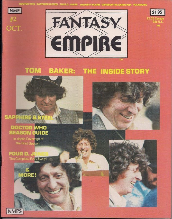 FANTASY EMPIRE magazine side cover Issue 2  1981