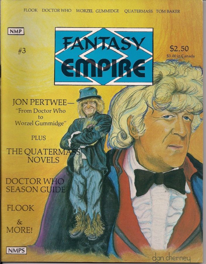 FANTASY EMPIRE magazine side cover Issue 3  1981