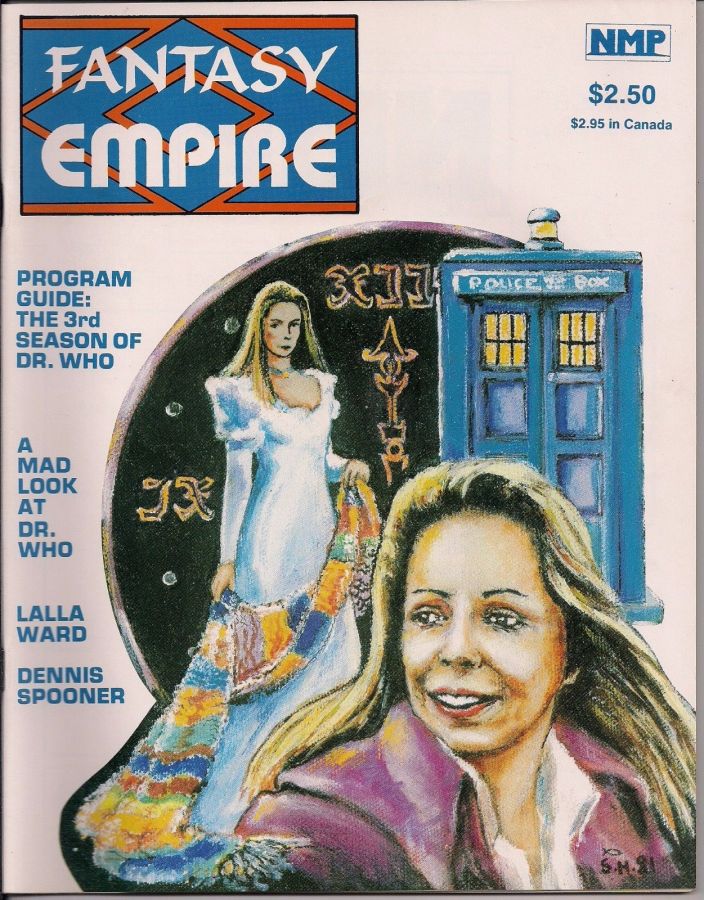FANTASY EMPIRE magazine side cover Issue 4  1982