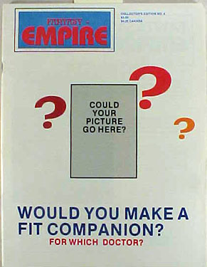 FANTASY EMPIRE magazine side cover Issue 4  Collector's Edition<br>(Reprint)  1984