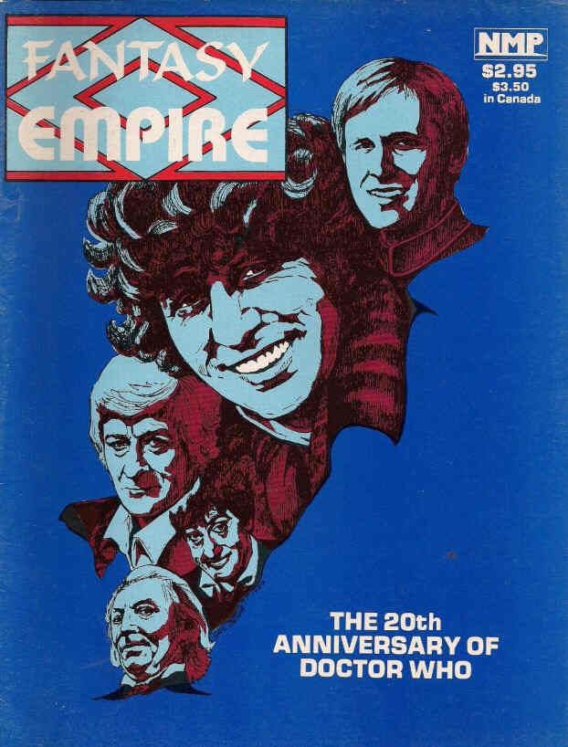 FANTASY EMPIRE magazine side cover Issue 6  1982