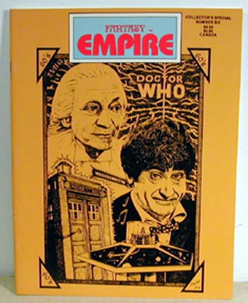 FANTASY EMPIRE magazine side cover Issue 6  Collector's Edition<br>(Reprint)  1984