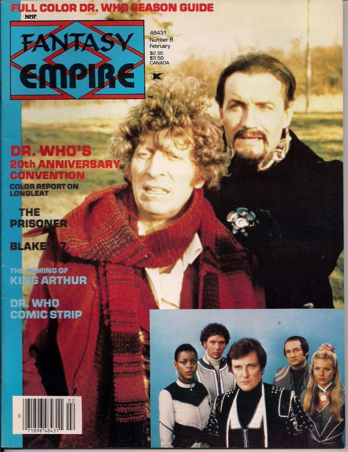 FANTASY EMPIRE magazine side cover Issue 8  1983