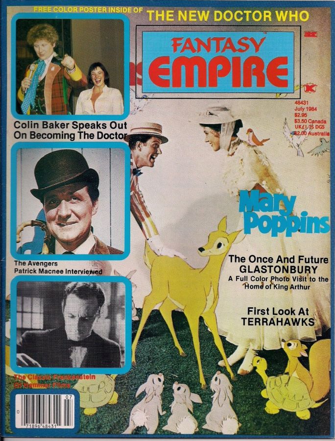 FANTASY EMPIRE magazine side cover Issue 12 July 1984