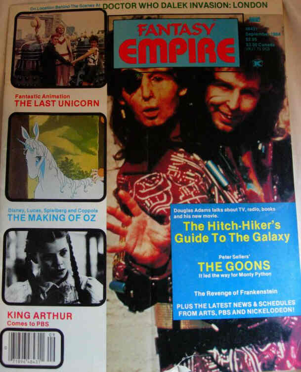 FANTASY EMPIRE magazine cover Issue 13  1984