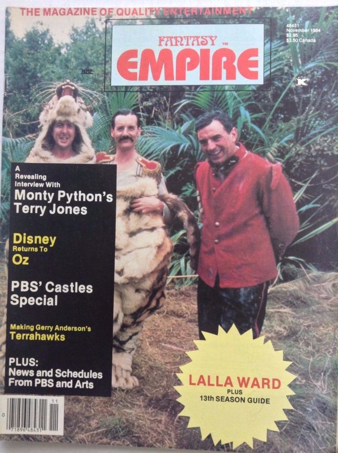 FANTASY EMPIRE magazine side cover Issue 14  1984
