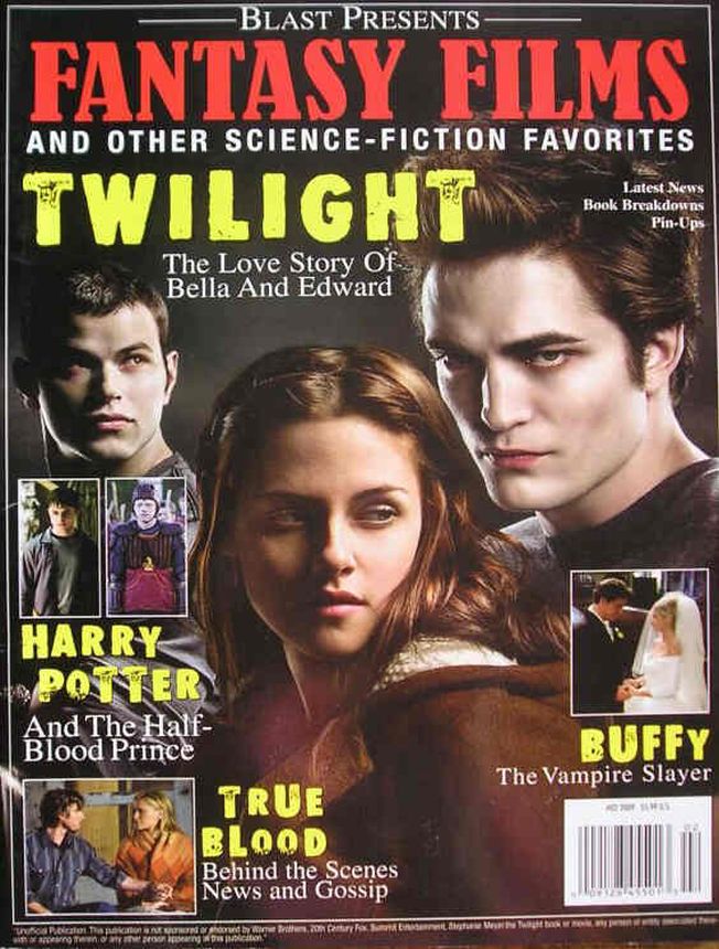 FANTASY FILMS magazine side cover Issue 2 February 2009
