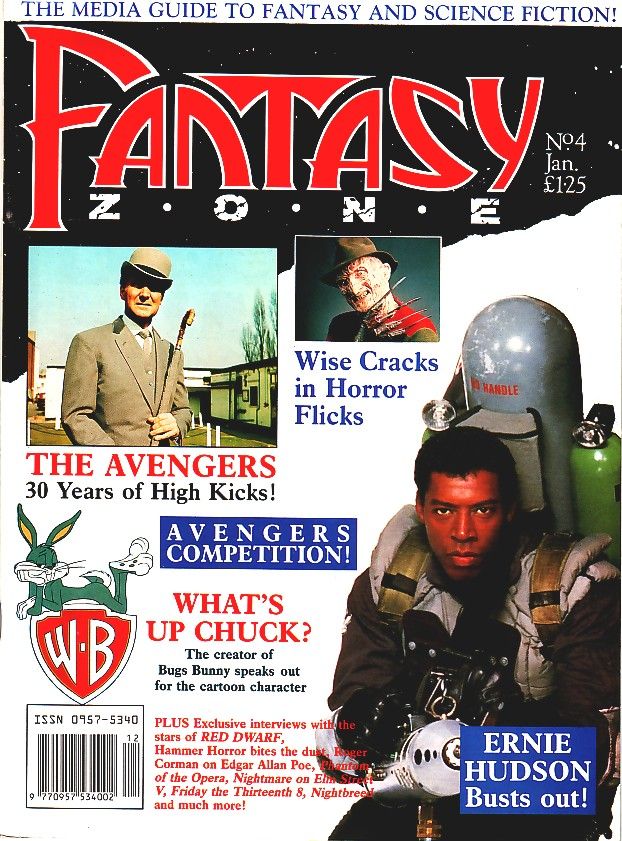 FANTASY ZONE magazine side cover Issue 4 January 1990