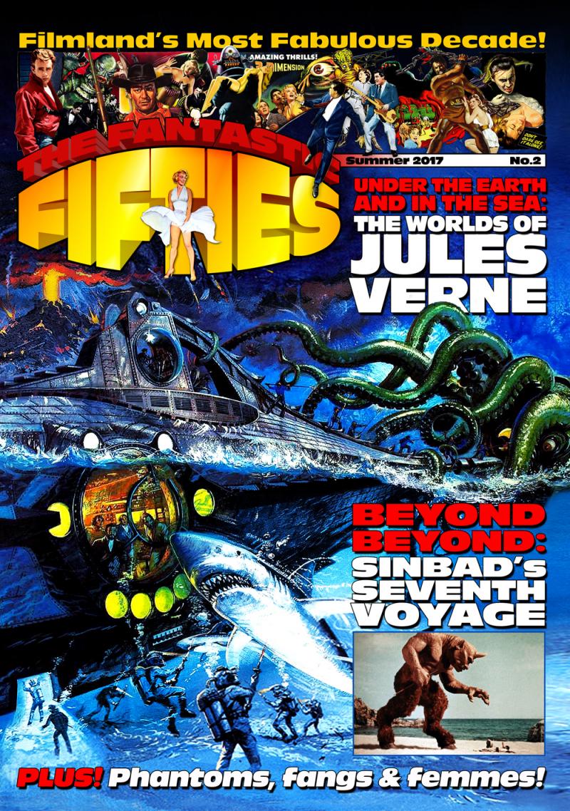 FANTASTIC FIFTIES magazine side cover Issue 2 Summer 2017