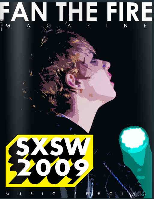 FAN THE FIRE magazine side cover Issue 20 May 2009