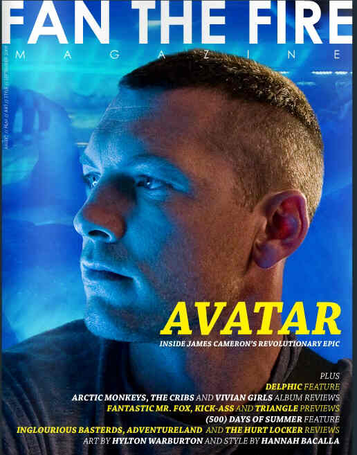FAN THE FIRE magazine side cover Issue 24 September 2009