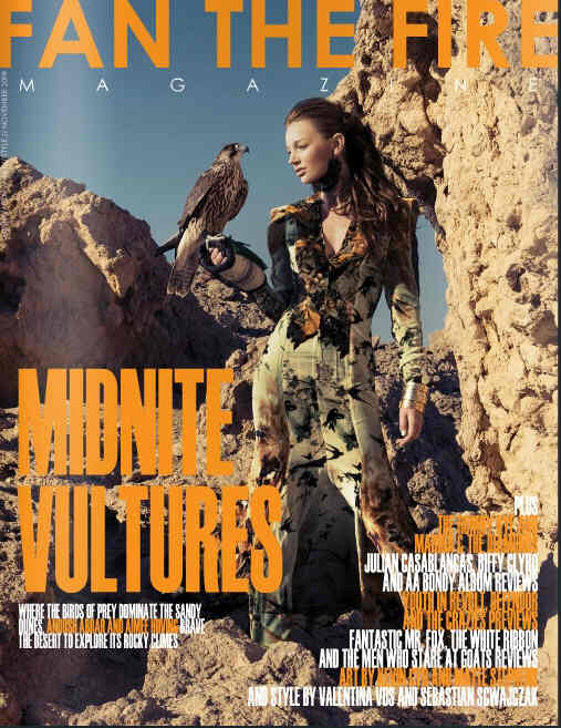 FAN THE FIRE magazine side cover Issue 26 November 2009