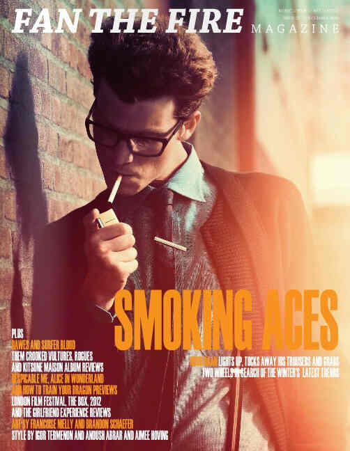 FAN THE FIRE magazine side cover Issue 27 December 2009
