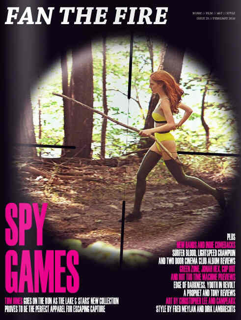 FAN THE FIRE magazine side cover Issue 29 February 2010