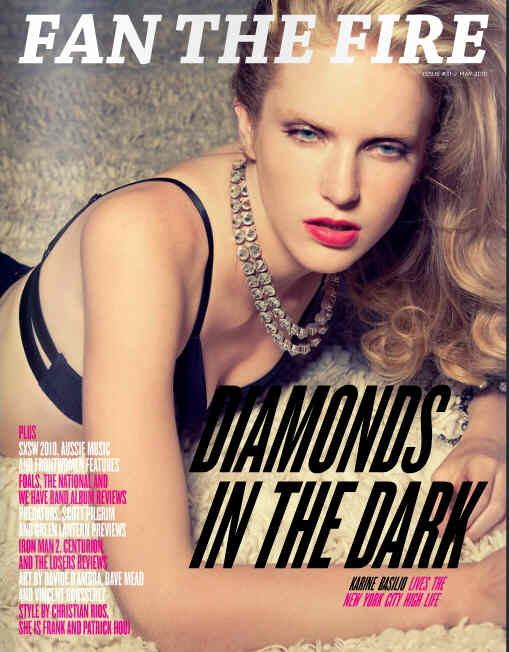 FAN THE FIRE magazine side cover Issue 31 May 2010