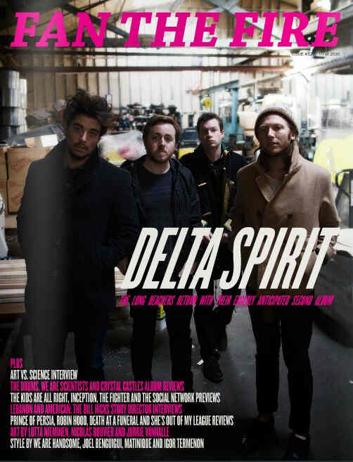 FAN THE FIRE magazine side cover Issue 32 June 2010