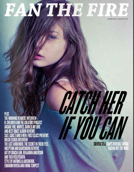 FAN THE FIRE magazine side cover Issue 34 August 2010