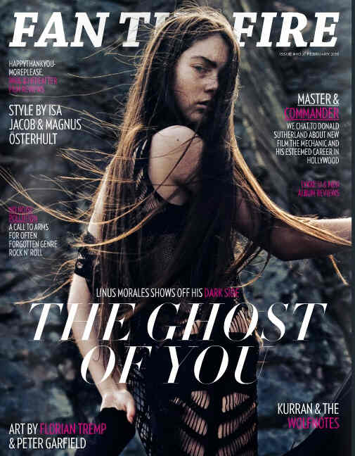 FAN THE FIRE magazine side cover Issue 40 February 2011