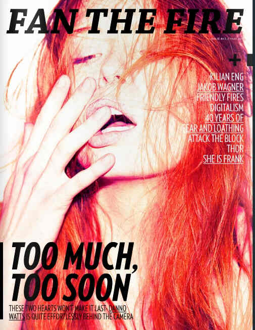 FAN THE FIRE magazine side cover Issue 43 May 2011