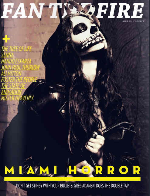 FAN THE FIRE magazine side cover Issue 44 June 2011