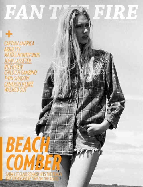 FAN THE FIRE magazine side cover Issue 45 July 2011