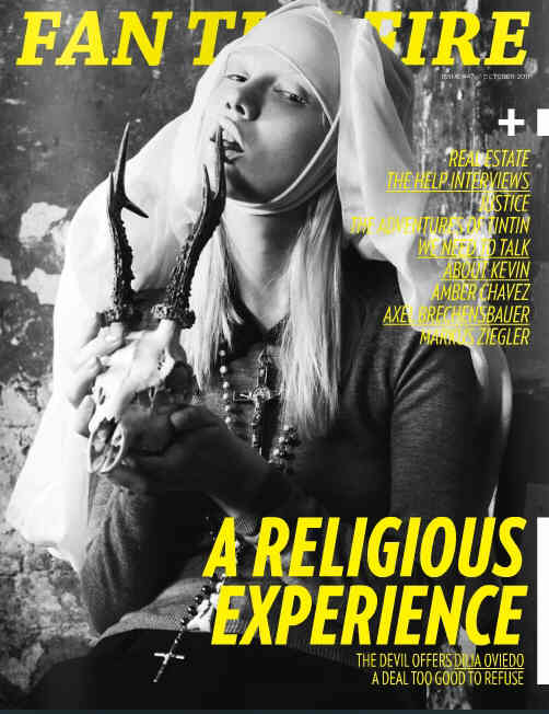 FAN THE FIRE magazine side cover Issue 47 October 2011
