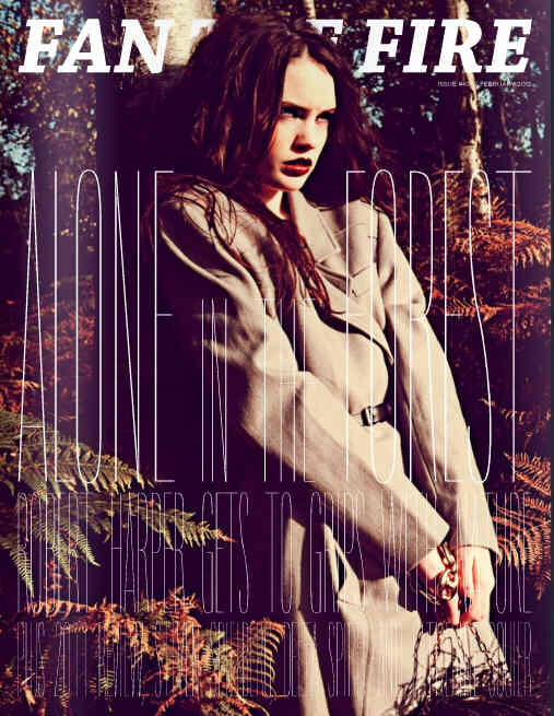 FAN THE FIRE magazine side cover Issue 49 February 2012