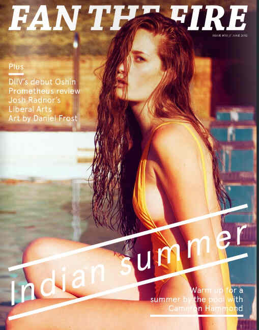 FAN THE FIRE magazine side cover Issue 50 June 2012