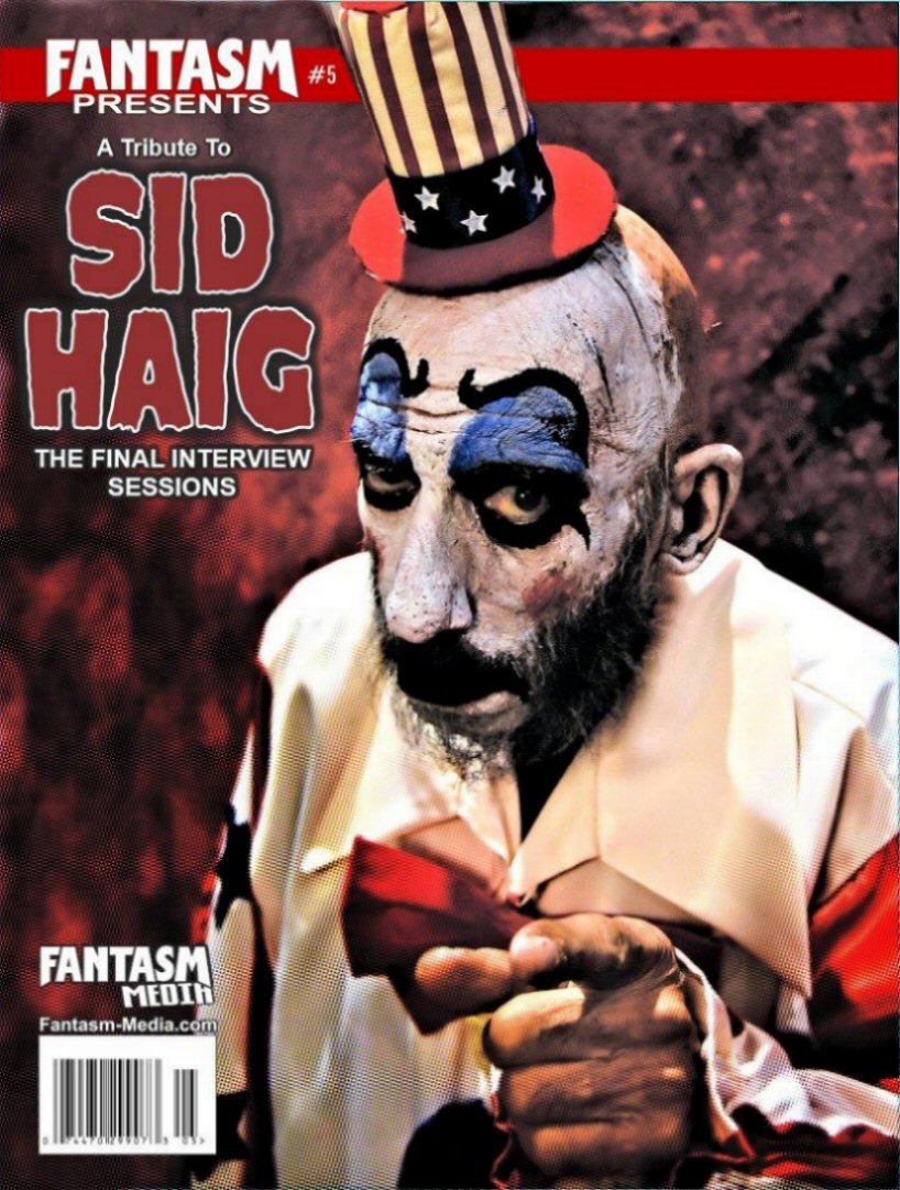FANTASM PRESENTS magazine side cover Issue 5   2019