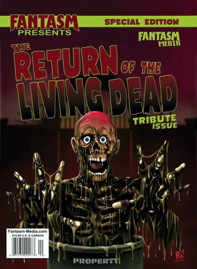 FANTASM PRESENTS magazine side cover  Special   