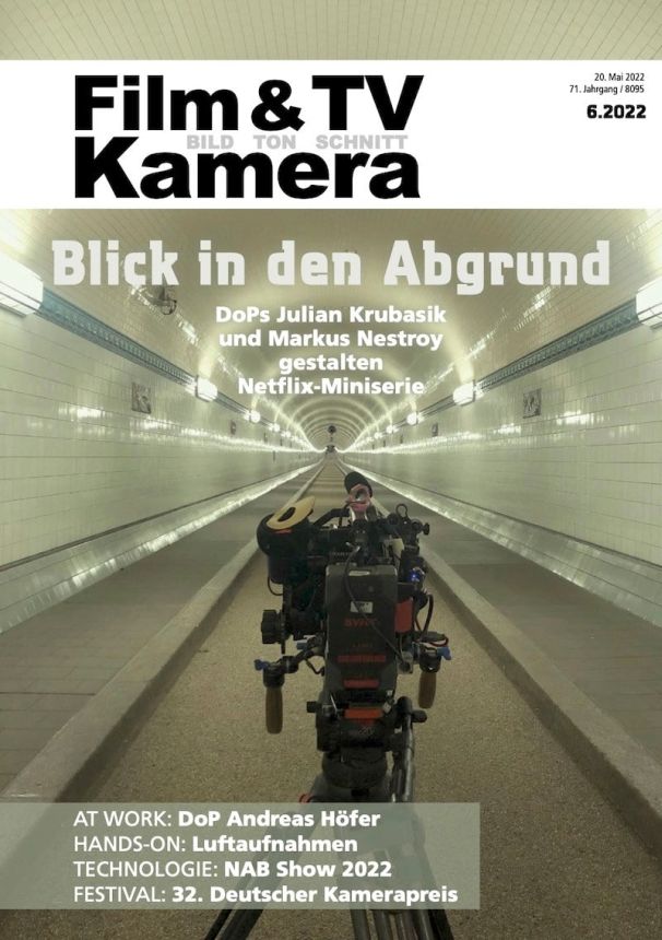 FILM TV KAMERAMANN magazine side cover  June 2022