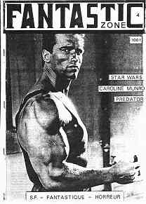 FANTASTIC ZONE magazine side cover Issue 4   1987