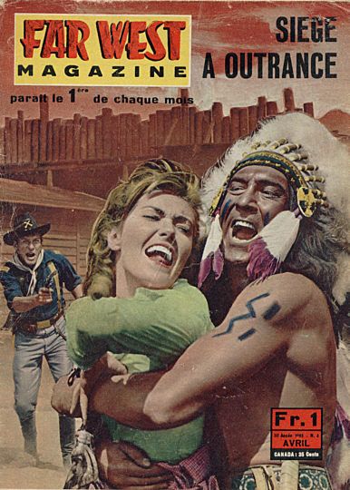 FAR WEST MAGAZINE magazine side cover April 1965