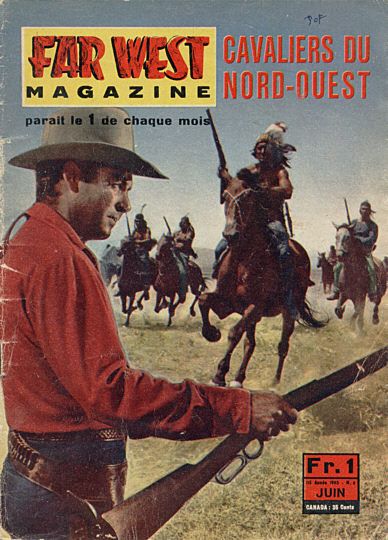 FAR WEST MAGAZINE magazine side cover June 1965