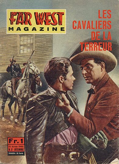 FAR WEST MAGAZINE magazine side cover December 1965