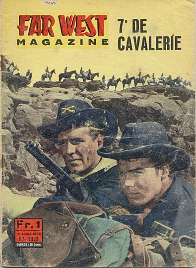 FAR WEST MAGAZINE magazine side cover July 1966