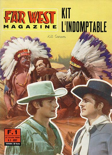 FAR WEST MAGAZINE magazine side cover August 1966