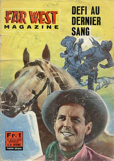 FAR WEST MAGAZINE magazine side cover October 1966