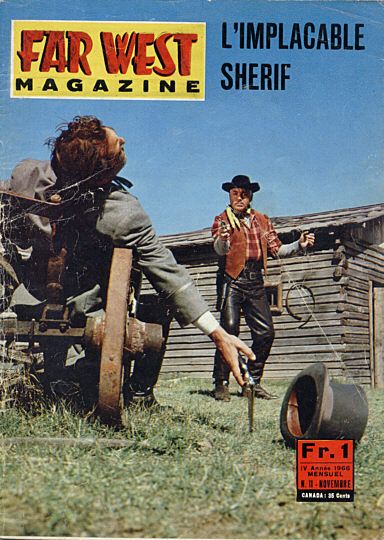 FAR WEST MAGAZINE magazine side cover November 1966