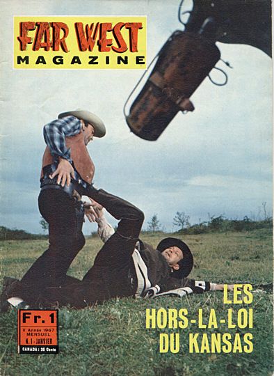 FAR WEST MAGAZINE magazine side cover January 1967